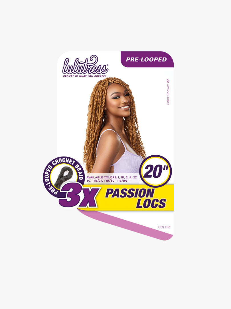 3X PASSION LOCS 20″